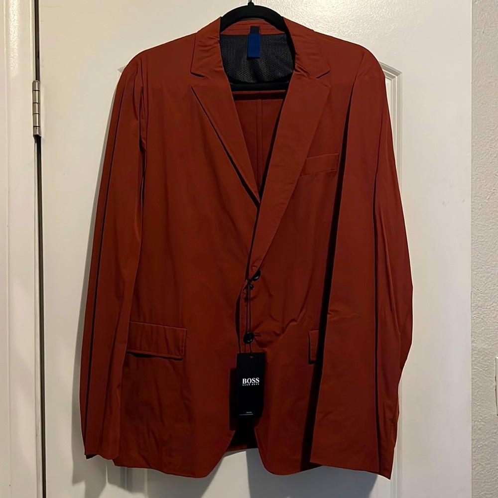 NWT Boss Hugo Boss travel line collection blazer 40s